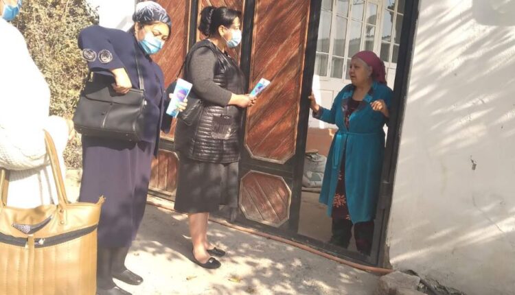 Корҳои фаҳмондадиҳи оиди пешгирии бемории коронавирус дар вилояти Суғд