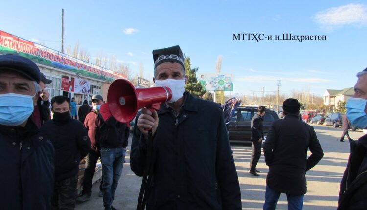 Корҳои фаҳмондадиҳи оиди пешгирии бемории коронавирус дар ноҳияи Шаҳристони в. Суғд